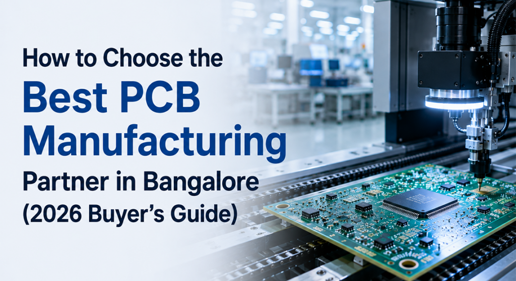 How to Choose the Best PCB Manufacturing Partner in Bangalore (2026 Buyer’s Guide)