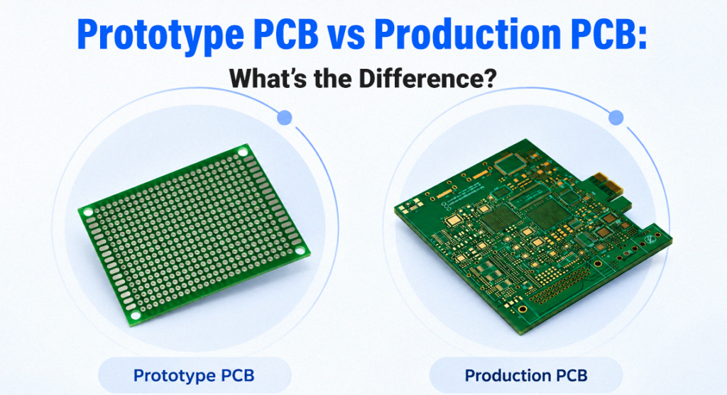 Prototype PCB vs Production PCB: What’s the Difference?